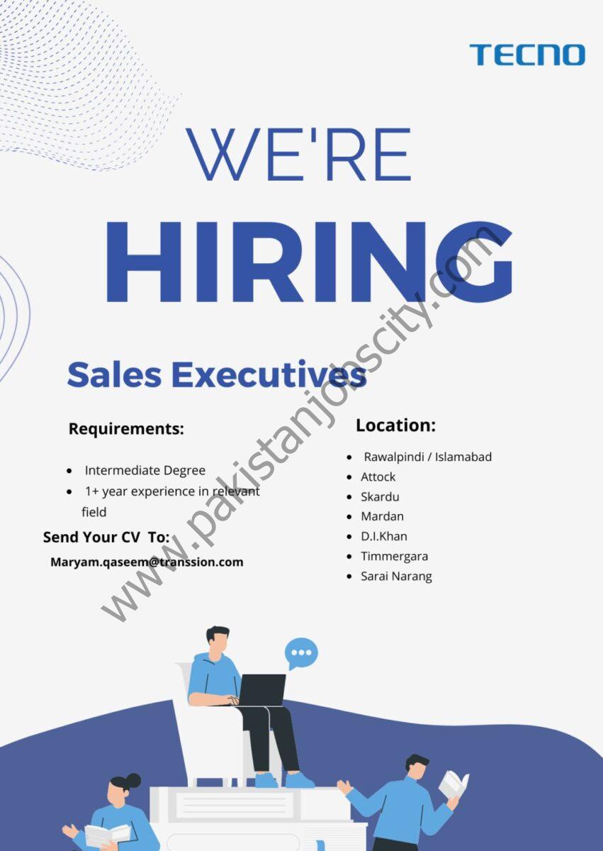 Techno Mobile Pakistan Jobs Sales Executive 1