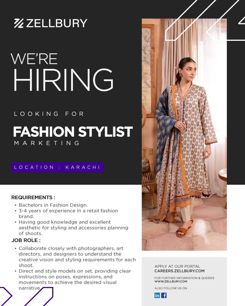 Zellbury Pakistan Jobs August 2024 1