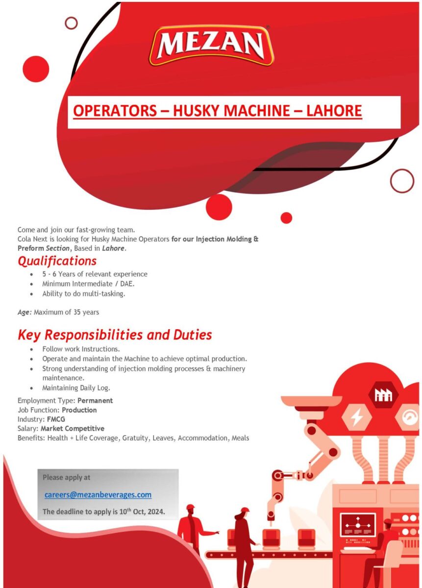 Mezan Beverages Jobs Operators 1