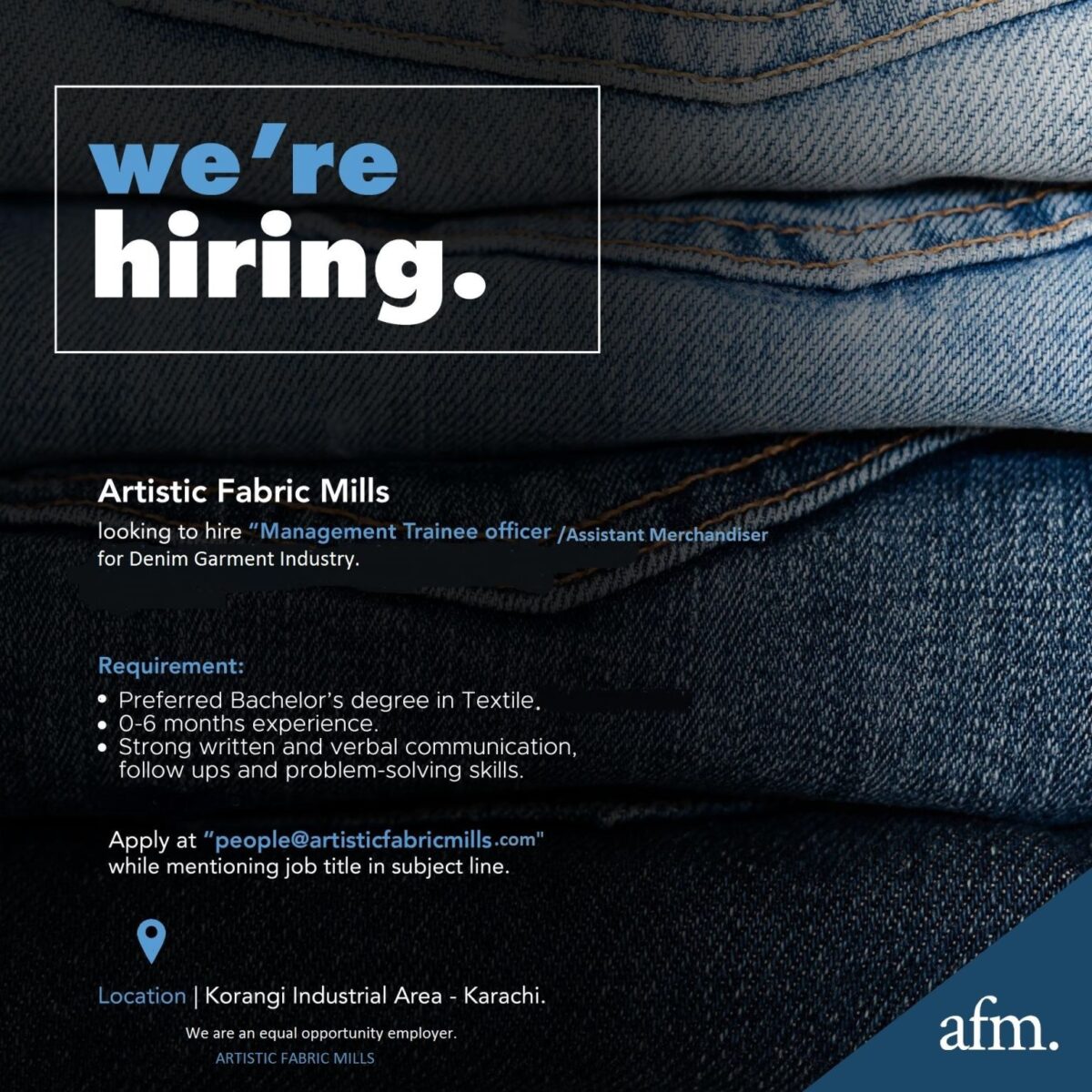 Artistic Fabric Mills Jobs 10 February 2025 1