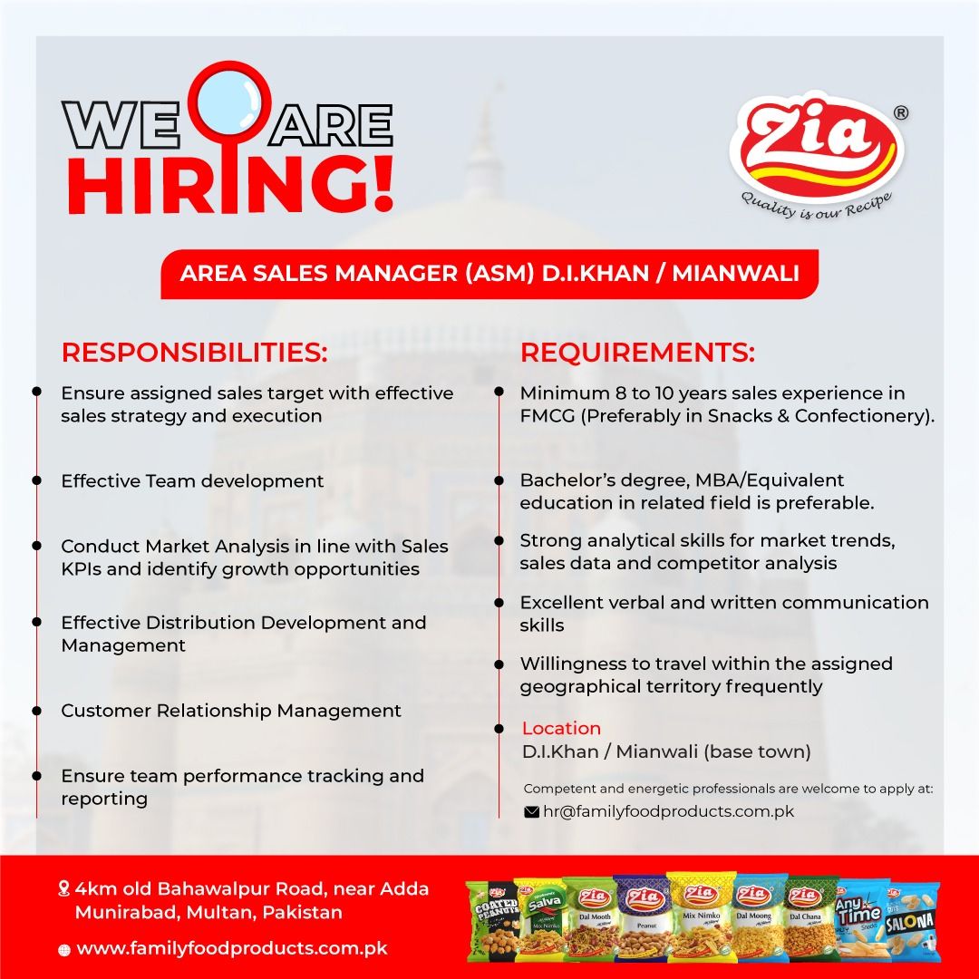 Family Food Products Pakistan Jobs 17 February 2025 1